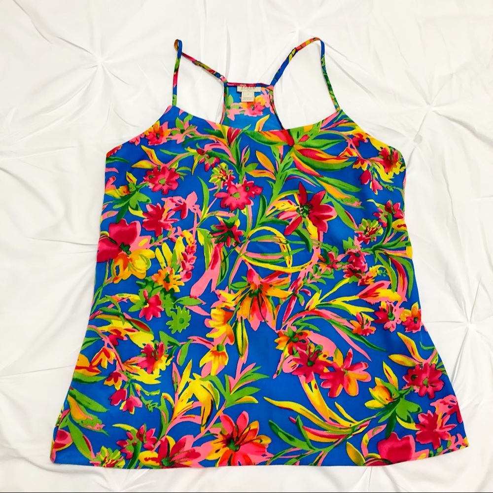 J. Crew Floral Cami Size 8